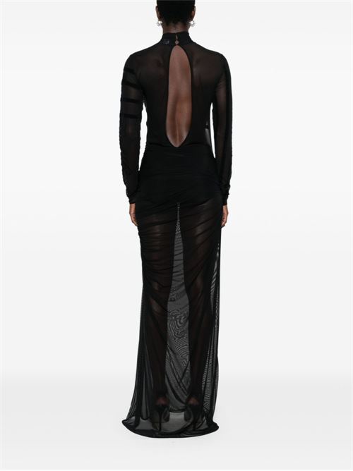 Draped mesh dress JEAN PAUL GAULTIER | 2430FRO234IT0040000